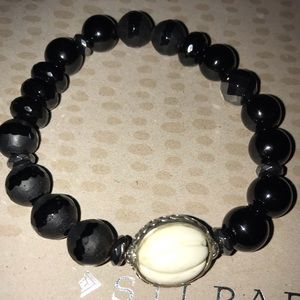 Silpada Blackboard Stretch Bracelet